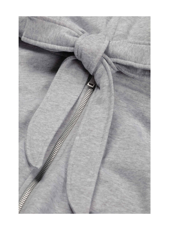 Hoodie Bubble Grey Melange