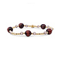 Sparkling Jewels armband Interstellar Multi 04 Gem 8MM Goudkleurig