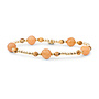 Sparkling Jewels armband Interstellar Multi 06 Gem 8MM Goudkleurig