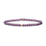 Sparkling Jewels armband Saturn Small Aubergine Quartz Goudkleurig