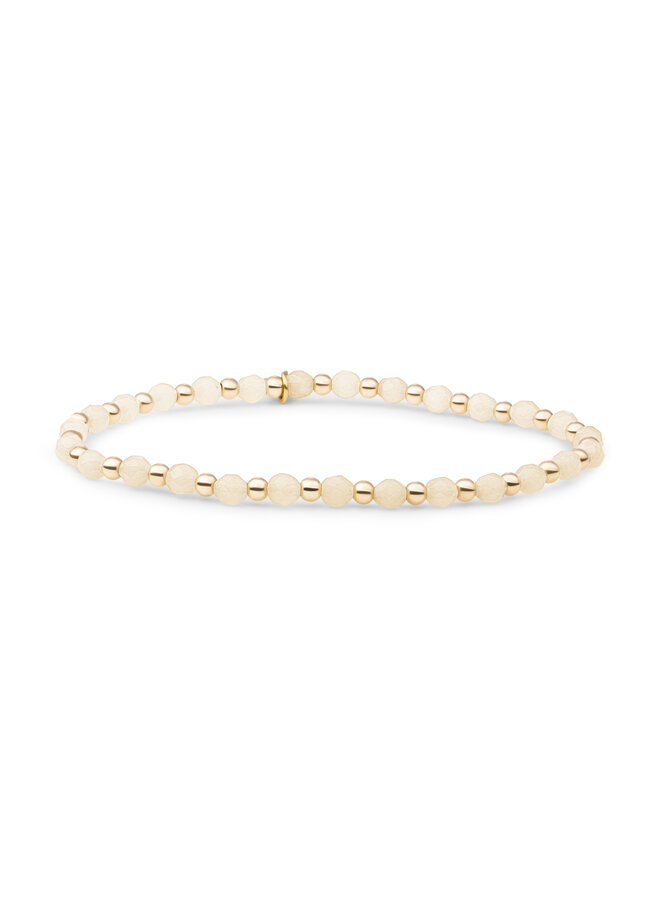 Sparkling Jewels armband Interstellar Buttery Jade Goudkleurig