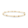 Sparkling Jewels armband Roundel Interstellar Buttery Jade Goudkleurig