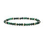 Sparkling Jewels armband Roundel Interstellar Malachite Goudkleurig
