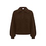 Trui TabbathaSZ Polo Dark Earth Melange