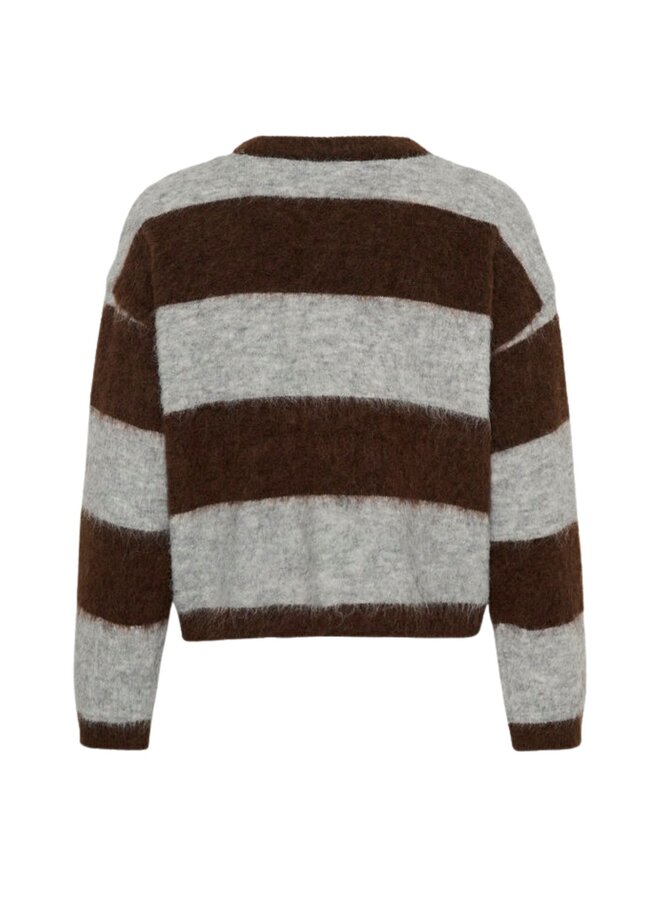 Trui TayzieSZ Chocolate Grey Melange