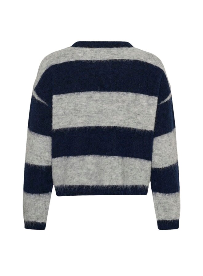 Trui TayzieSZ Navy Grey Melange
