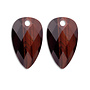 Sparkling Jewels oorbel Edelstenen Blossom Red Tiger Eye
