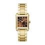 CLUSE horloge Anglee Goudkleurig/Bruin