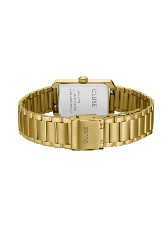 CLUSE horloge Belisenna Goudkleurig/Mocha