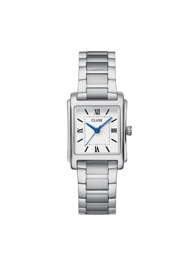 CLUSE horloge Anglee Zilver/Wit
