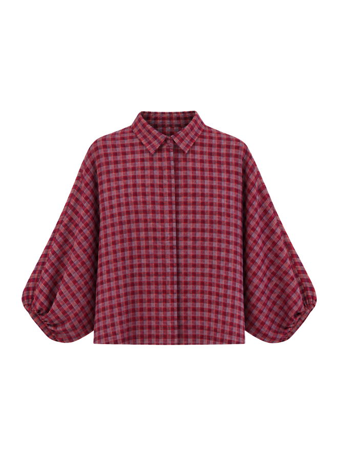 Blouse Noa Bordeaux/Rood Onesize