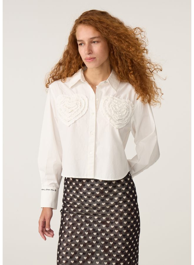 Blouse Haidy Crispy White