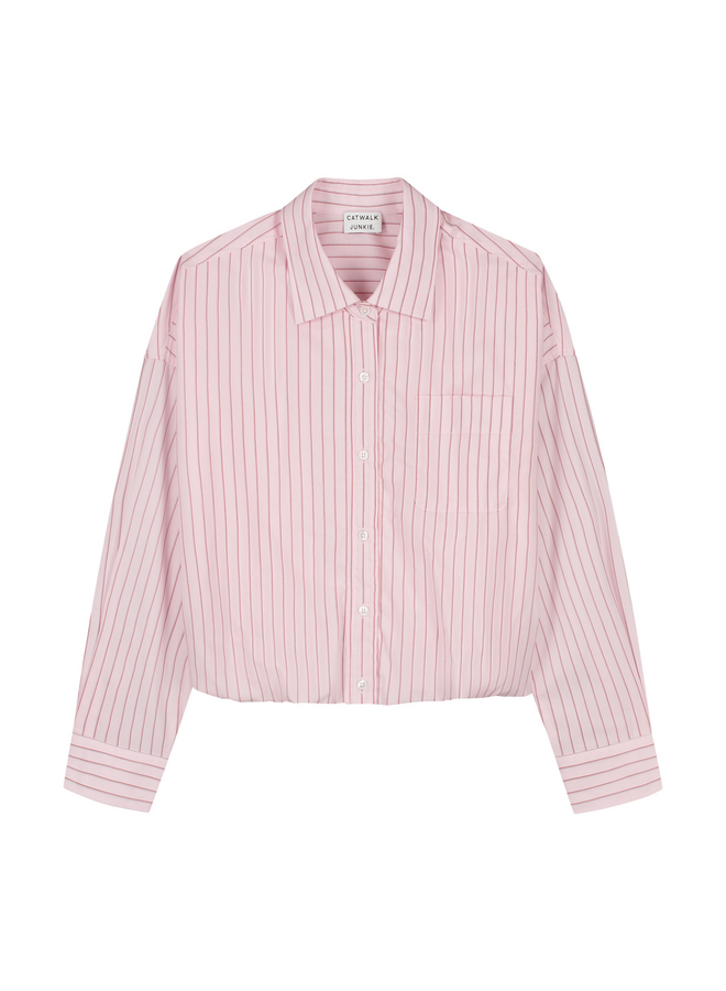 Blouse Tuck In Pink