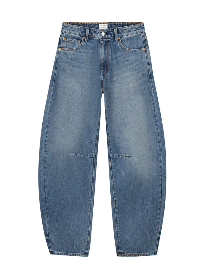 Jeans Bold Barrel Fit Medium Blue