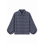 Blouse Noa Donkerblauw/Crème Onesize