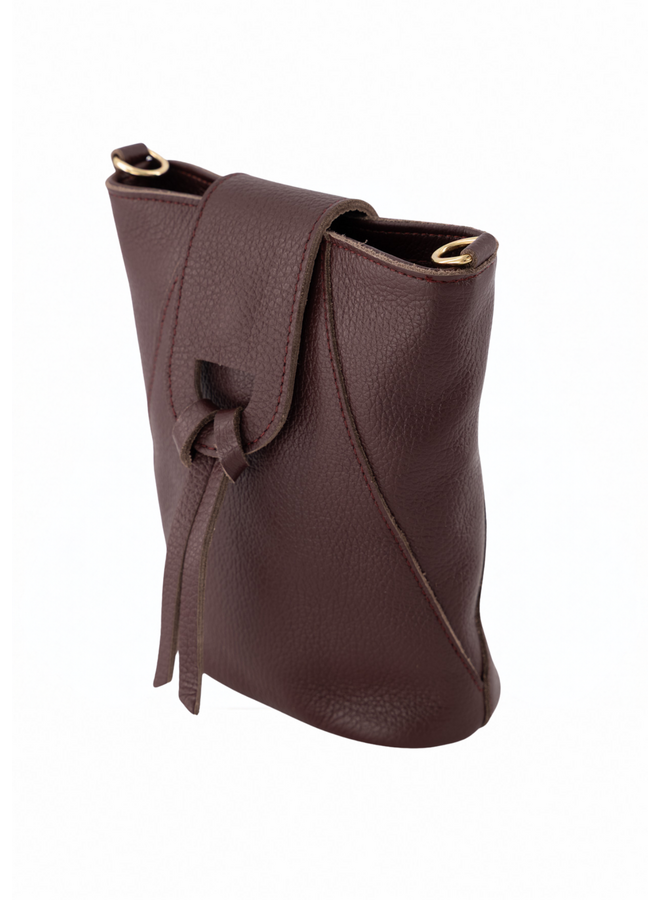Jewelz tas Kendra Classic Grain Bordeaux/Goudkleurig