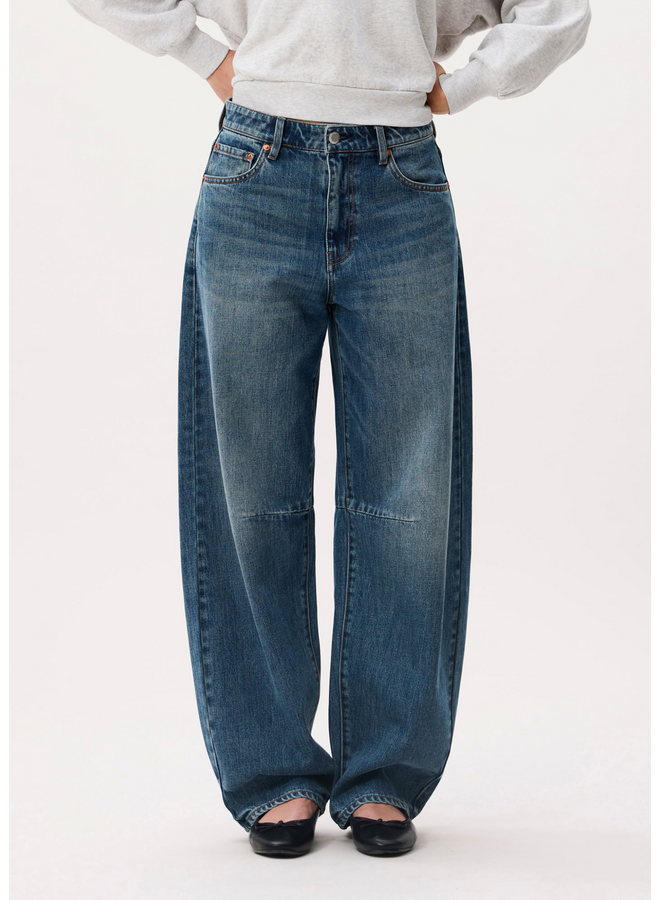 Jeans Bold Barrel Fit Medium Blue