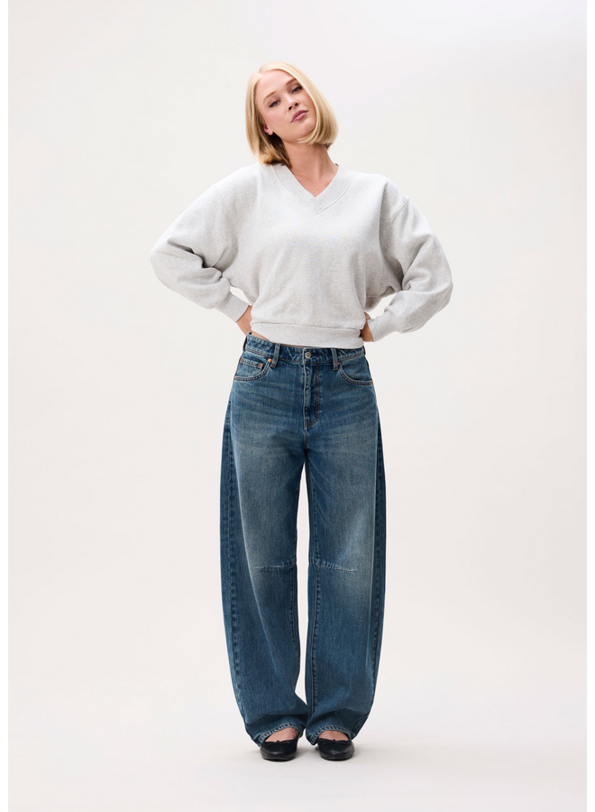 Jeans Bold Barrel Fit Medium Blue