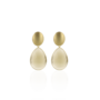 LOTT. oorbellen Rae L Wax/Goud Verguld