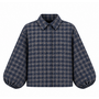 Blouse Noa Donkerblauw/Bruin Onesize