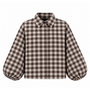Blouse Noa Bruin geblokt Onesize