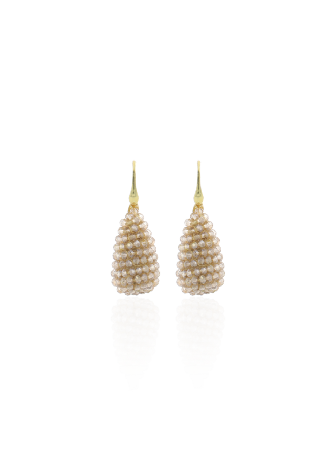 LOTT. oorbellen Amy XS Soft Champagne/Goud Verguld