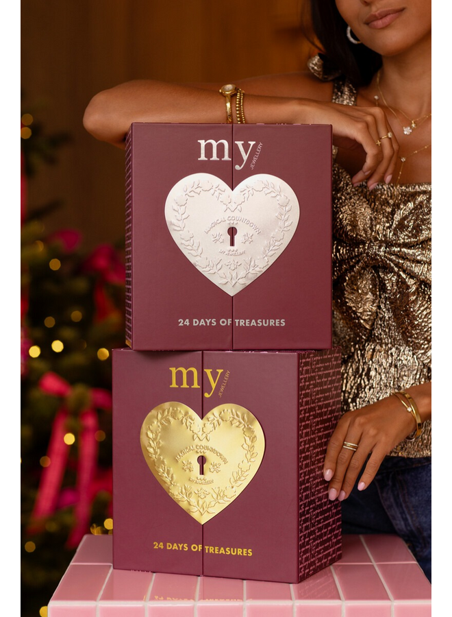 My Jewellery adventskalender Deluxe 2026 Zilverkleurig