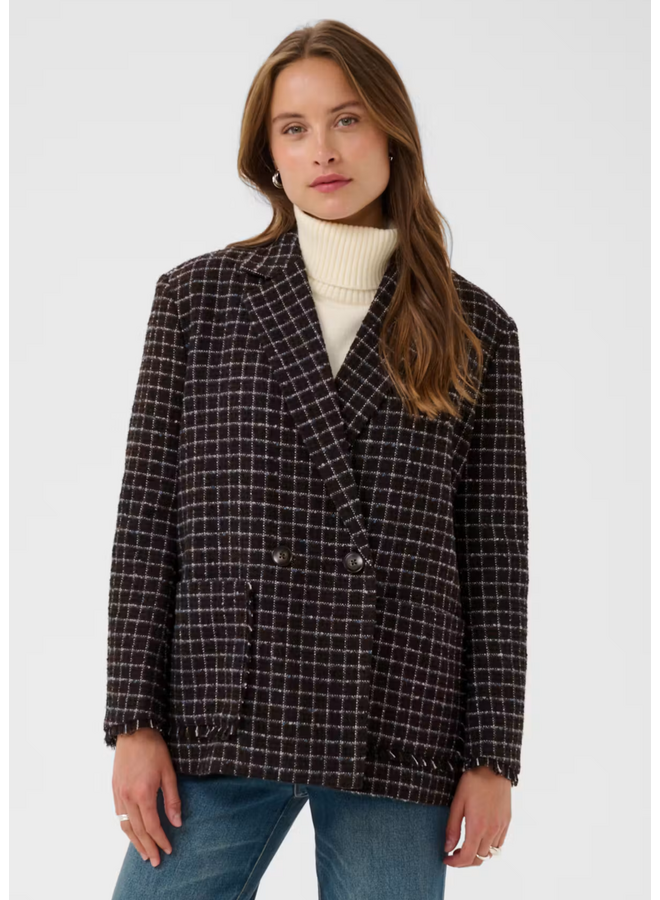Blazer UttaSZ Chocolate Brown
