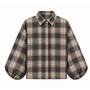 Blouse Kira Donkerbruin/Caramel Onesize