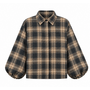 Blouse Kira Zwart/Caramel Onesize