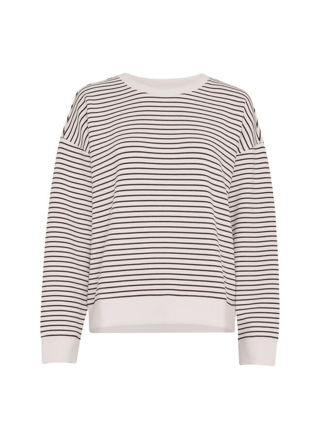 Sweater Ima Q Stripe Egret/Delicioso