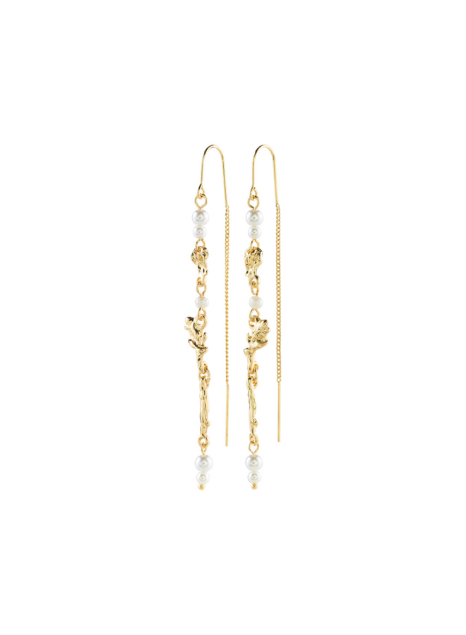 Pilgrim oorbellen Sloan Chain Goudkleurig