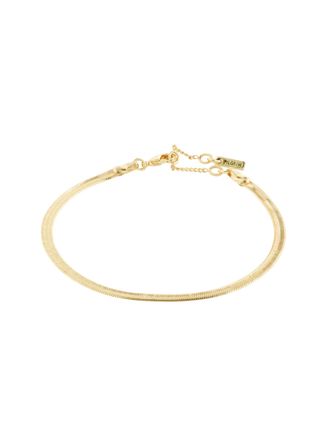 Pilgrim armband Joanna Goudkleurig