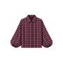 Blouse Noa Bordeaux geblokt Onesize