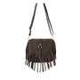 Jewelz tas Acri Classic Grain Donkerbruin/Goudkleurig