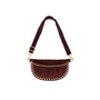 Jewelz tas Debby Suède Burgundy/Goudkleurig