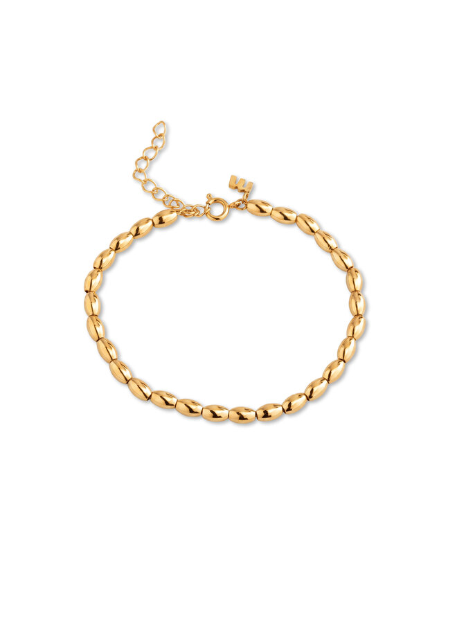 Melano Friends armband Lena Goudkleurig