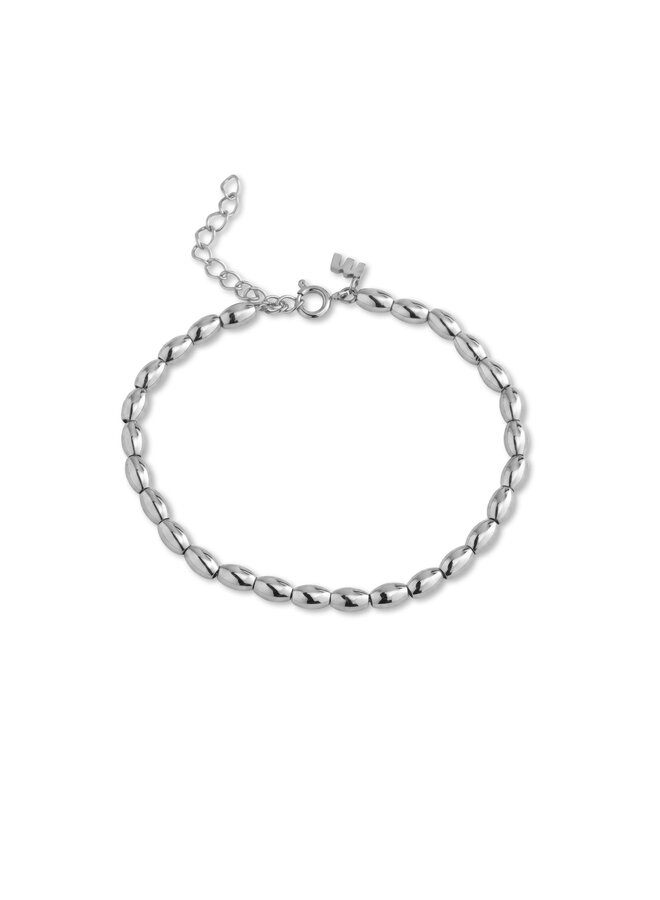 Melano Friends armband Lena Zilverkleurig