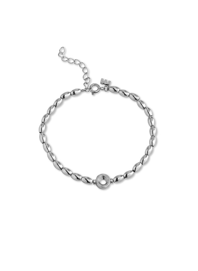 Melano Vivid armband Vyena Zilverkleurig