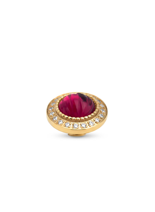 Melano Vivid meddy Crystal Shine Magenta Goudkleurig