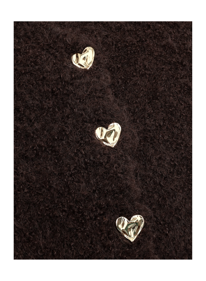 Vest Rochelle Dark Brown