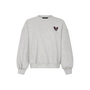 Sweater Checked In Grey Melange