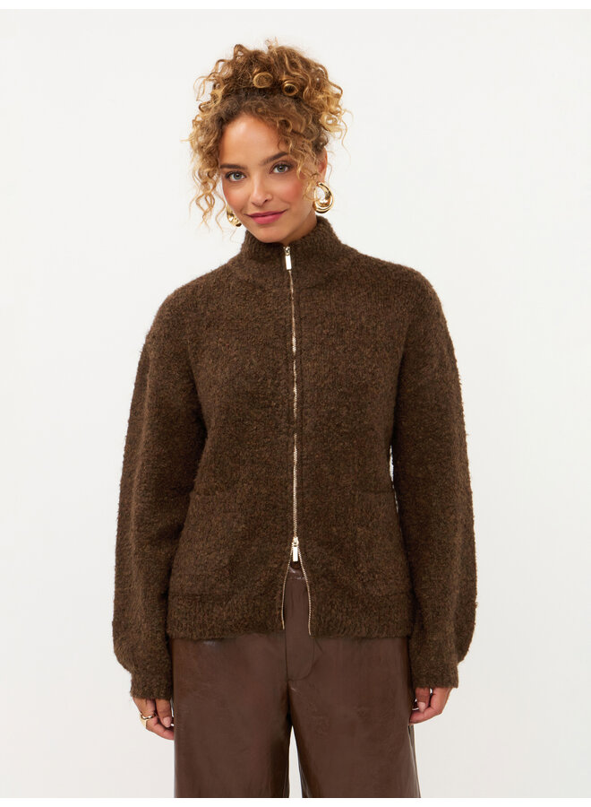 Vest Novi Coffee Brown