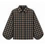Blouse Noa Zwart geblokt Onesize