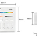 Mi-Light Mi-light T4 | 4-Zone Paneel Wandbediening RGB+CCT | 2 Jaar Garantie