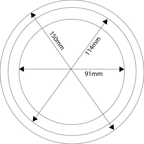 Tronix LED Spot Ring voor uitzagen 100mm (2 jaar garantie)