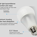 Mi-Light LED Bulb 9W RGB+CCT | 2 jaar garantie