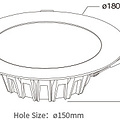 Mi-Light LED Downlight 18W RGB+CCT | 2 jaar garantie