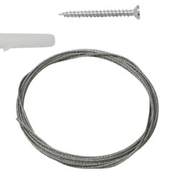 Flextape Channel | Hang Up Steel 1pc for 127-266 | 2,5 Meter
