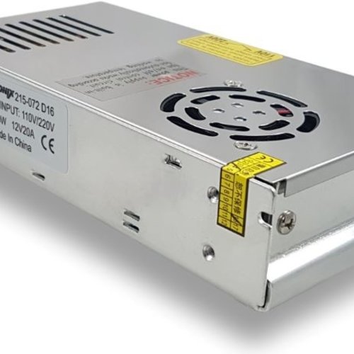 Tronix Power Supply | 12V | 250W | Open type indoor | 2 jaar garantie